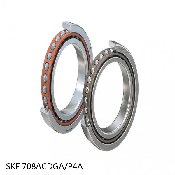 708ACDGA/P4A SKF Super Precision,Super Precision Bearings,Super Precision Angular Contact,7000 Series,25 Degree Contact Angle