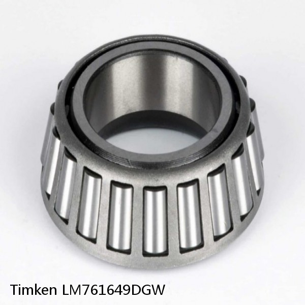 LM761649DGW Timken Tapered Roller Bearings #1 image